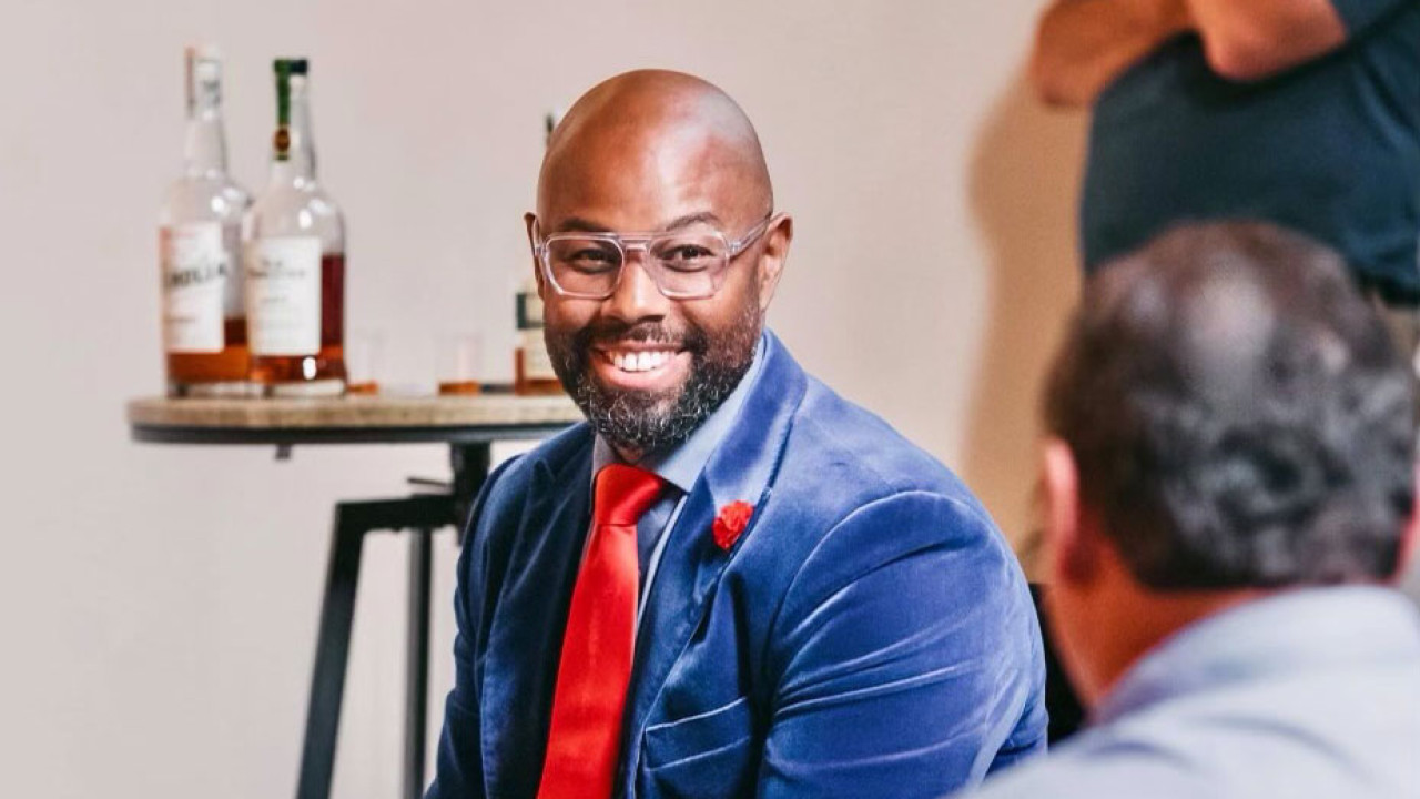 Dimitrious at a fundraising event